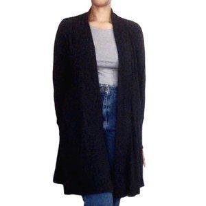 Eileen Fisher Long Gray Cardigan